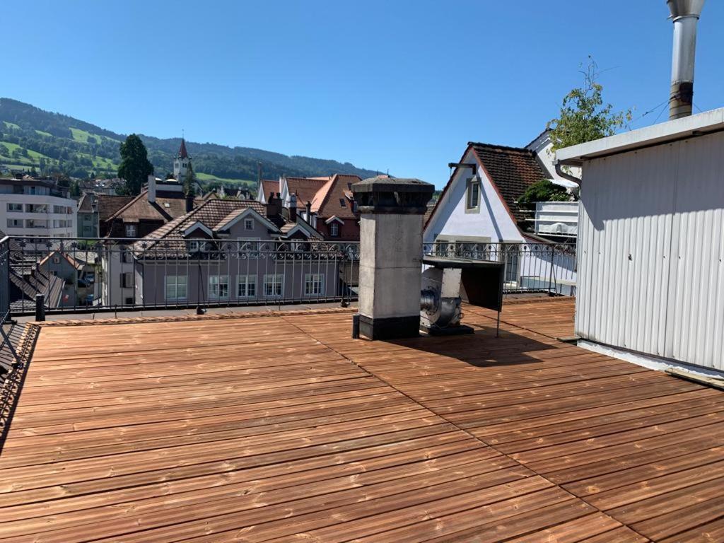 Lakeside Apartments Rorschach - easy self check-in Zimmer foto